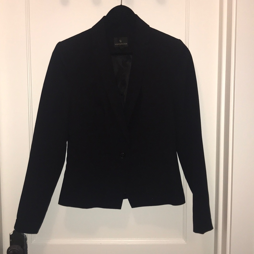 Worthington Black Suit Jacket